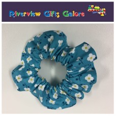 Scrunchie - Blue/White Flowers Scrunchie - Blue/White Flowers